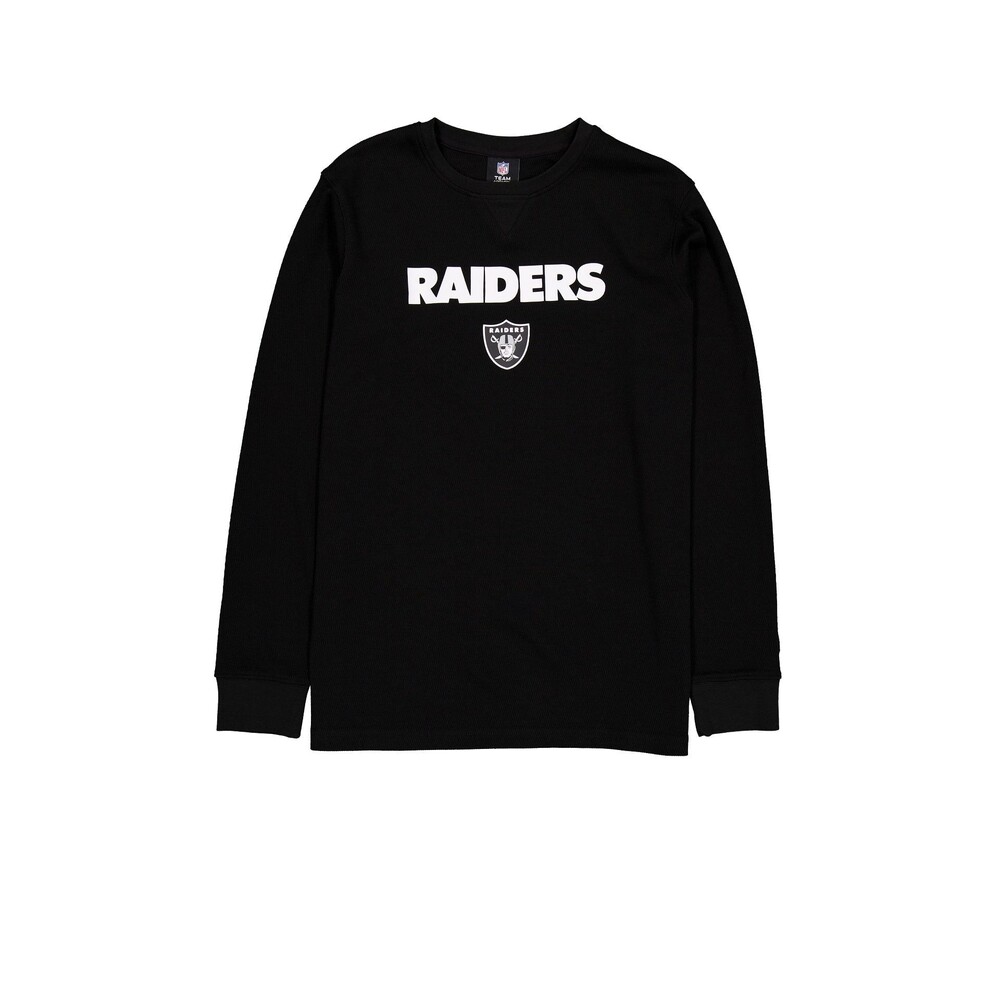 New Era Las Vegas Raiders Sport Night Long Sleeve T-Shirt - Size S